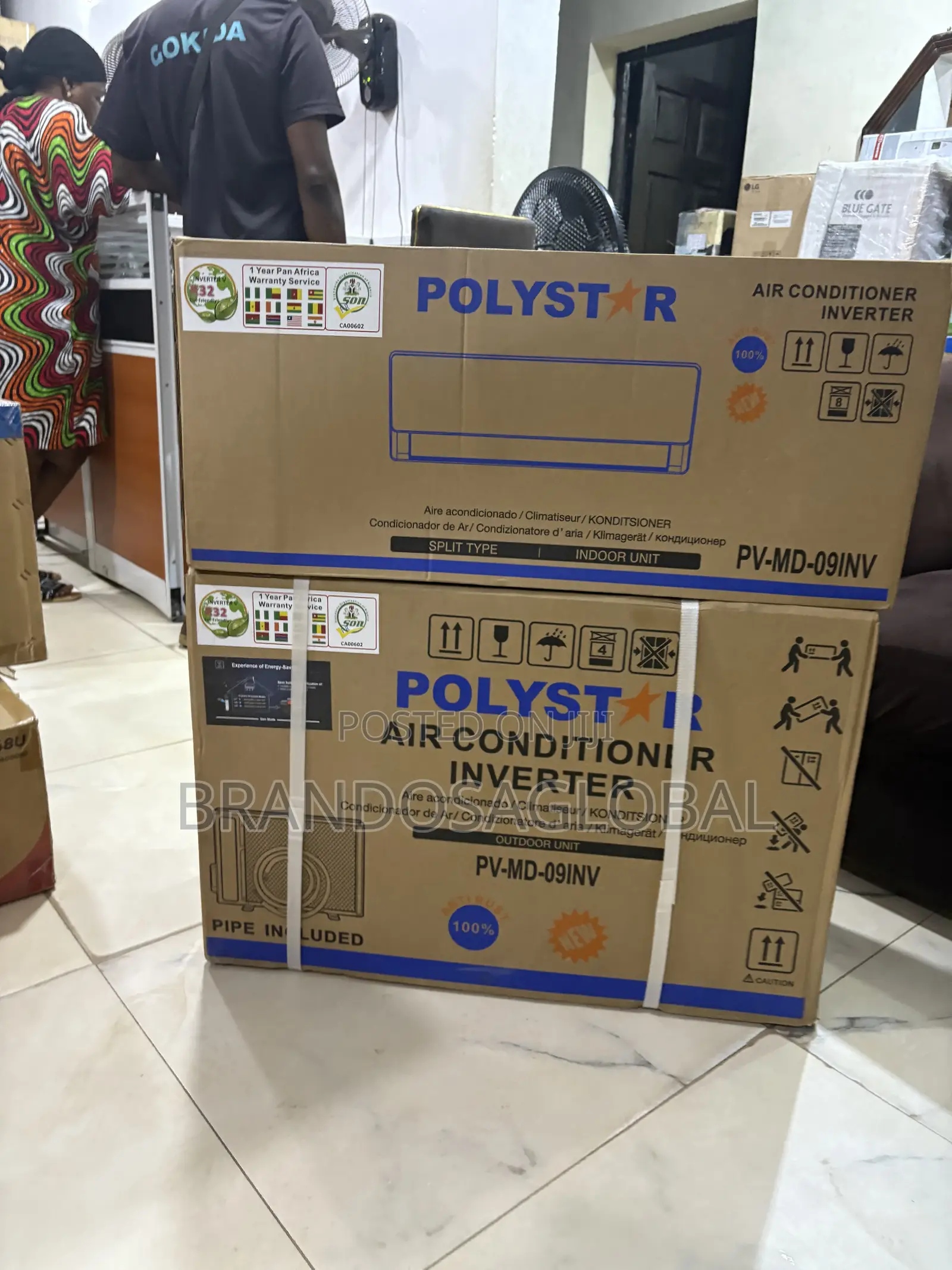 Premium Polystar PV-MD-09INV Room AC
