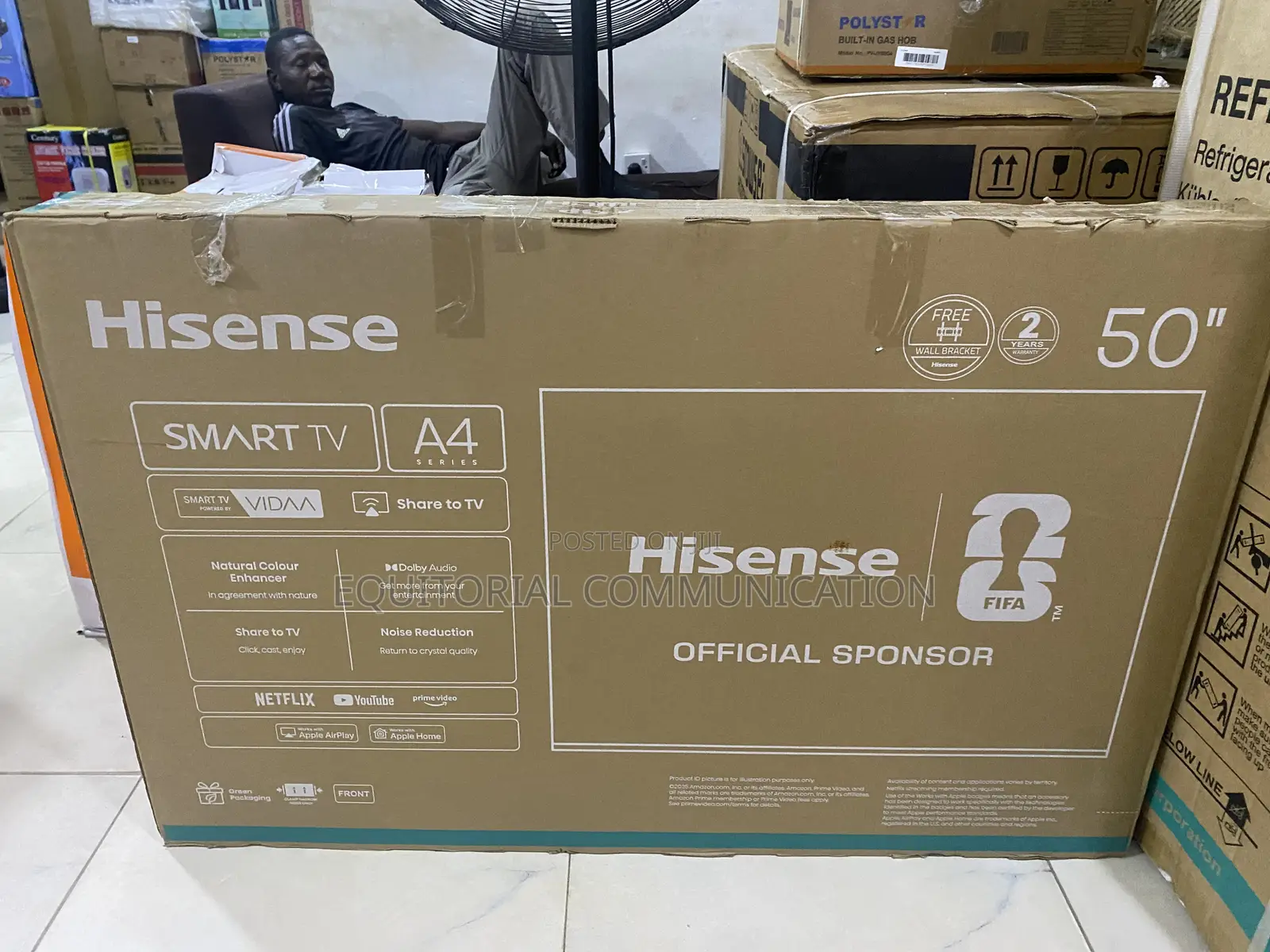 Hisense 50A40QSV Home Viewing Television