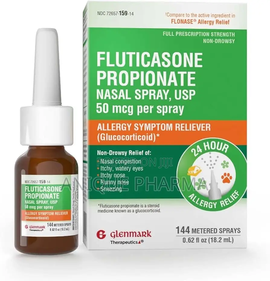 Fluticasone Propionate Nasal Spray, USP, 50 MCG Per Spray