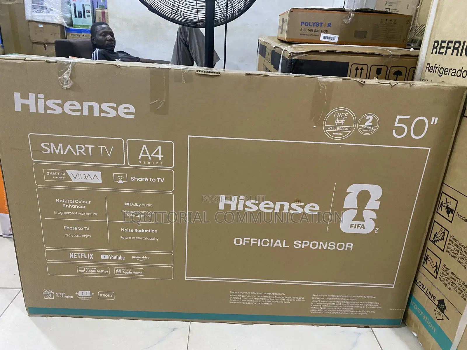 Hisense 50 Inch Television for Home and Office
