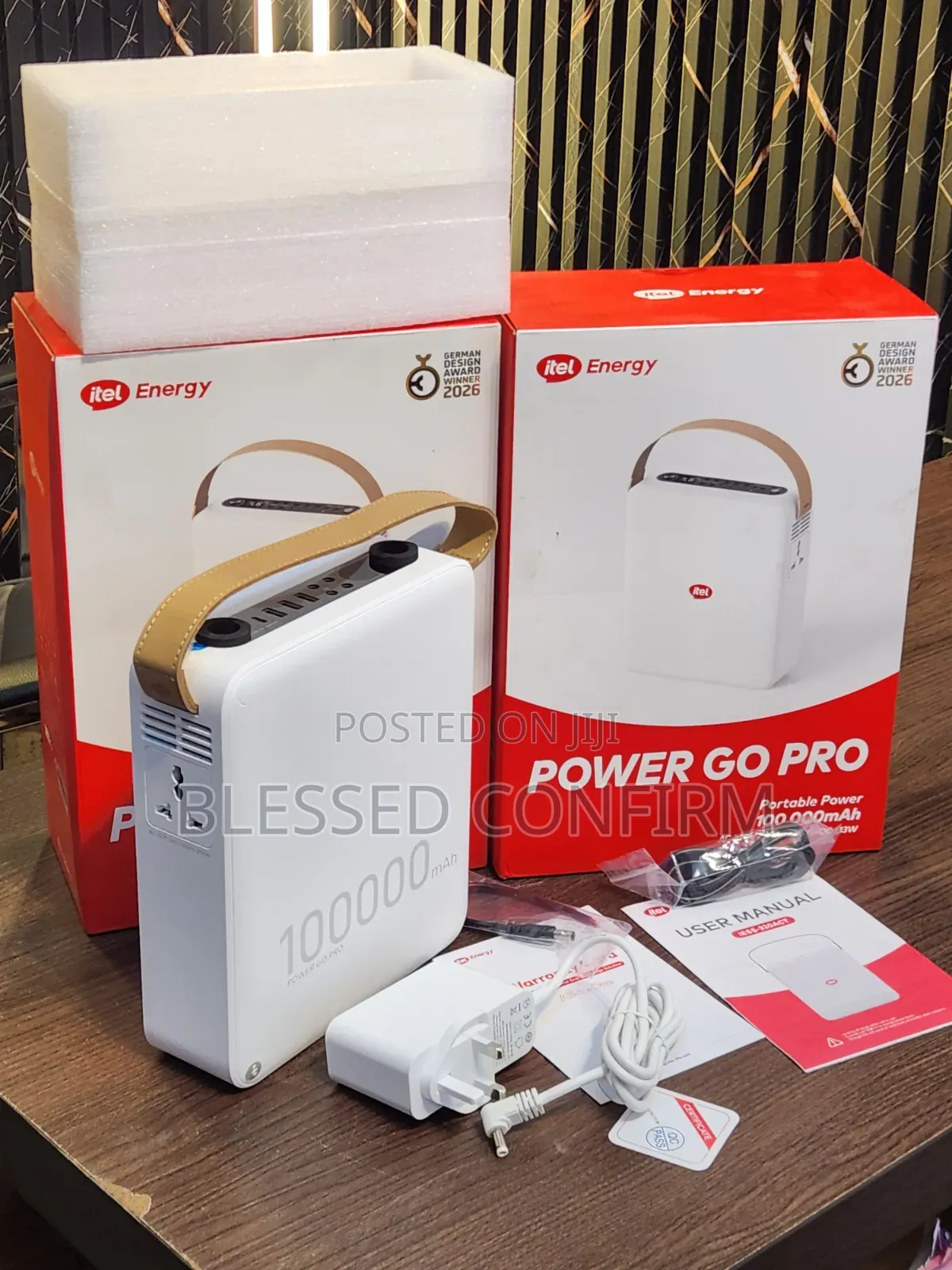 100,000 Mah Itel Power Go Pro