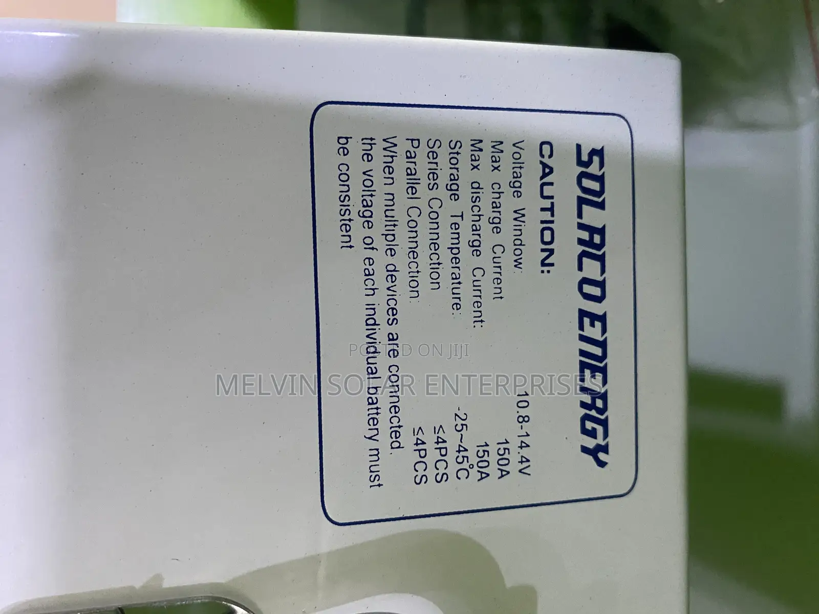 200ah 12v 2.5kwh Solaco Energy Lithium Ion Phosphate Batteries
