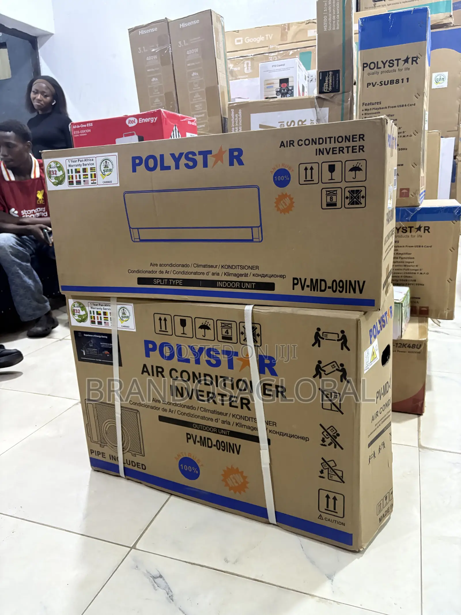 Polystar PV-MD-09INV Indoor Cooling AC