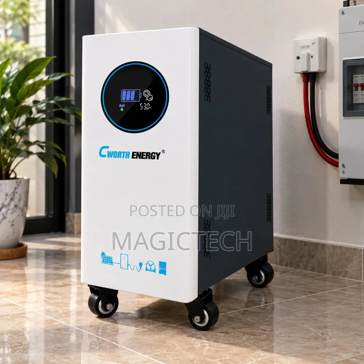 20kwh/48v Cworth Lithium Battery