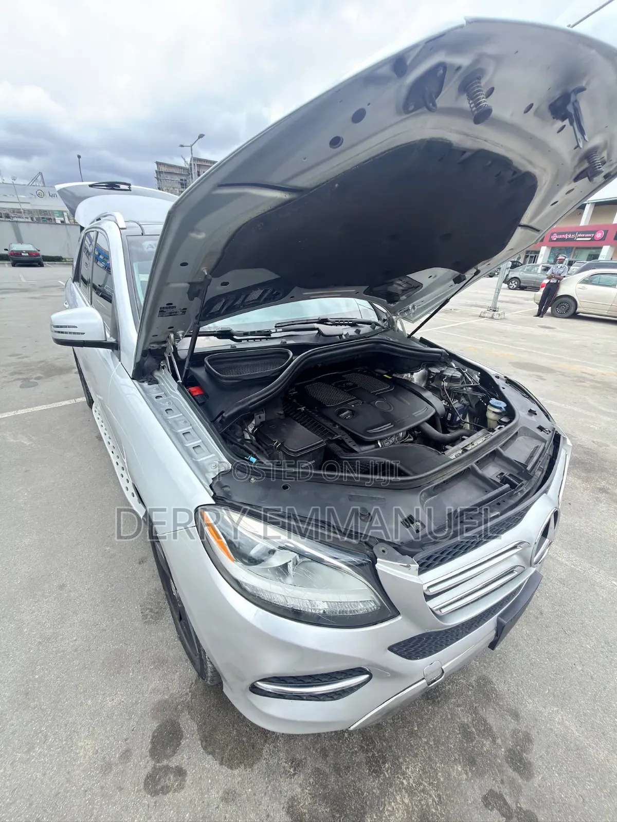 Mercedes-Benz GLE-Class GLE 350d 4MATIC 2017 Silver