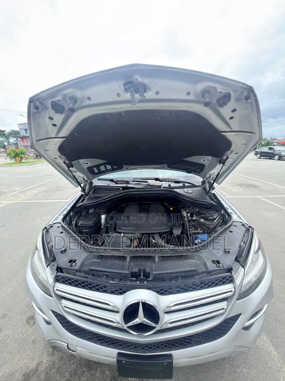 Mercedes-Benz GLE-Class GLE 350d 4MATIC 2017 Silver
