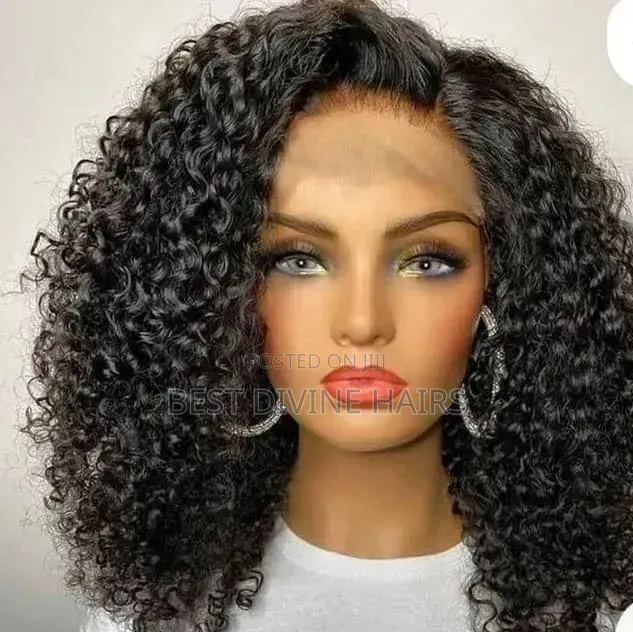 14 Inches 5*5 Full Closure Jerry Curls Wig Human Hair