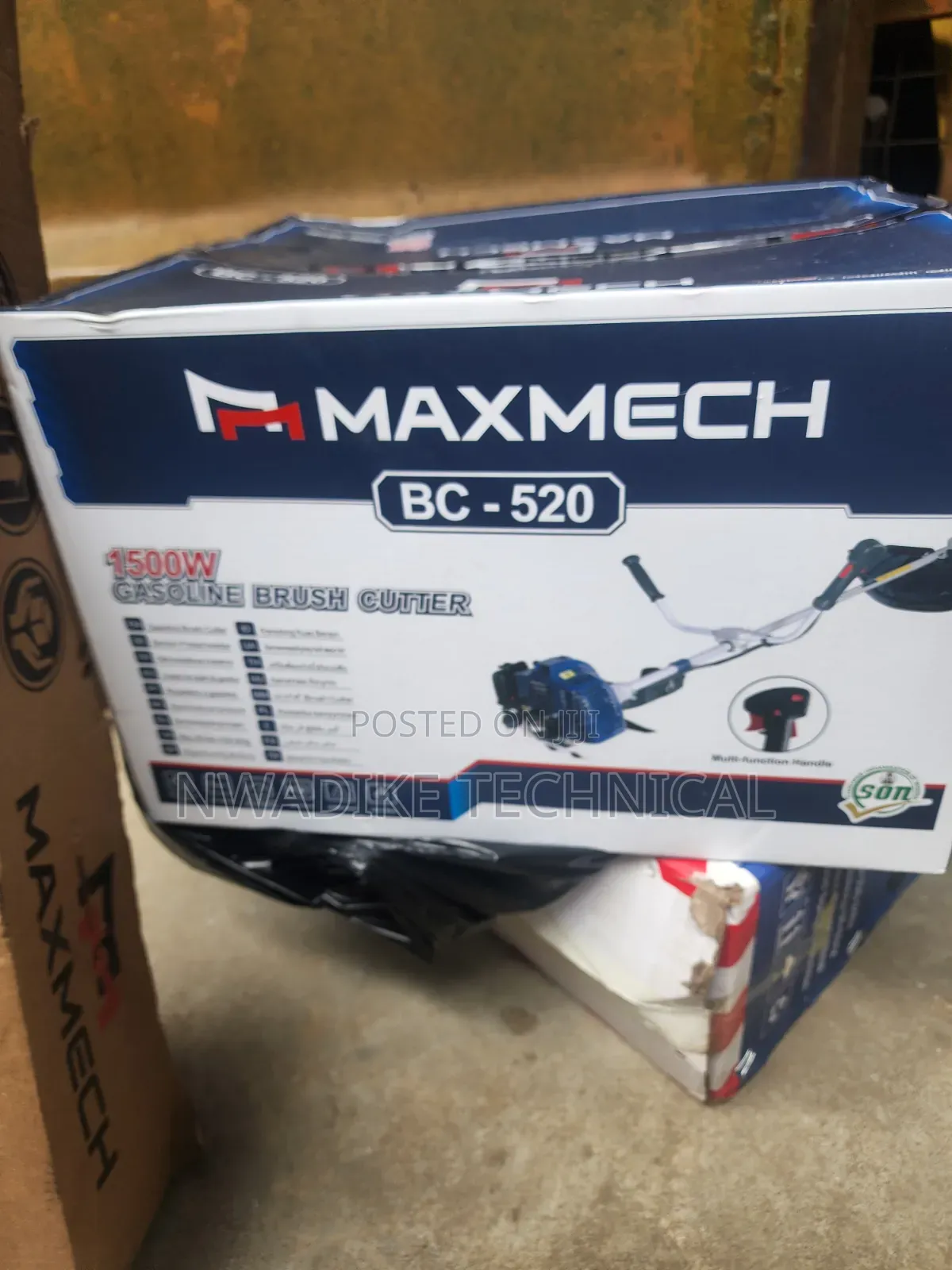 Maxmech BC- 520 1500w Gasoline Brush Cutter