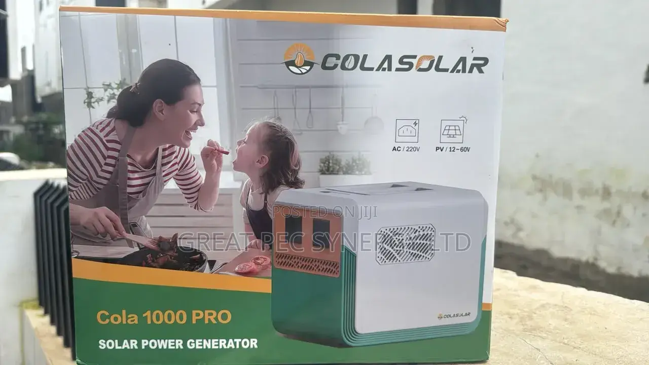 Cola Solar 1000w Solar Generator (300w)