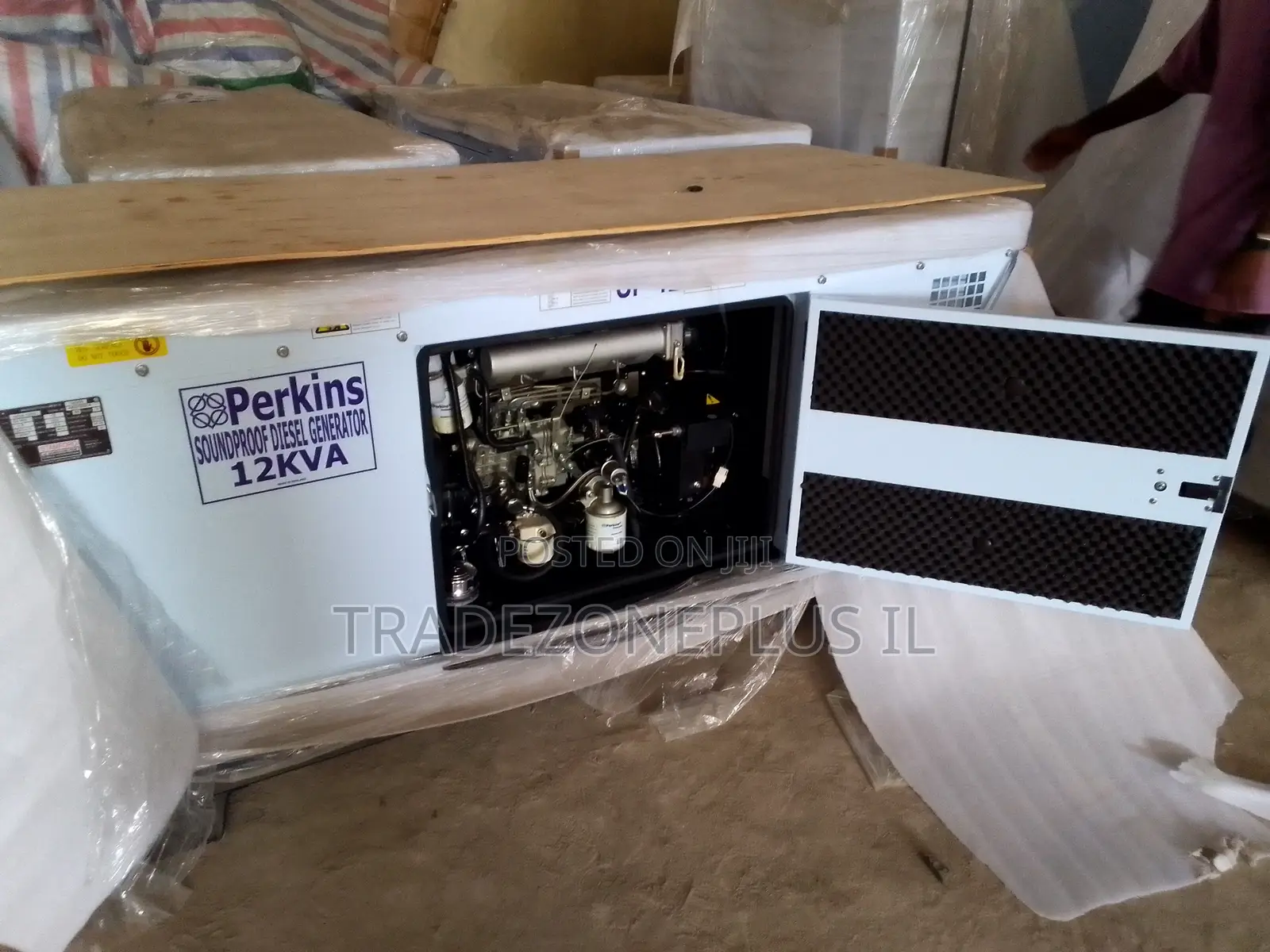 New Perkins 12KVA Soundproof Genset – Quality Power