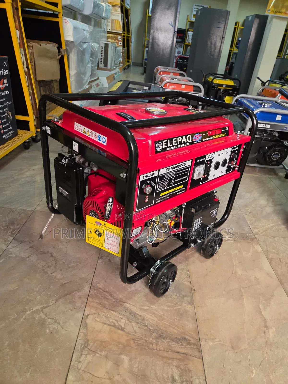 8kVA Elepaq Generator With 100% Copper Coil