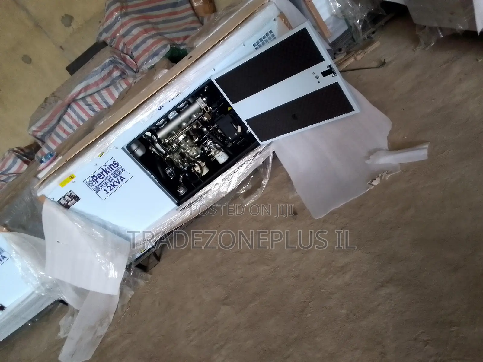 12KVA Perkins Soundproof Genset Built for Reliability