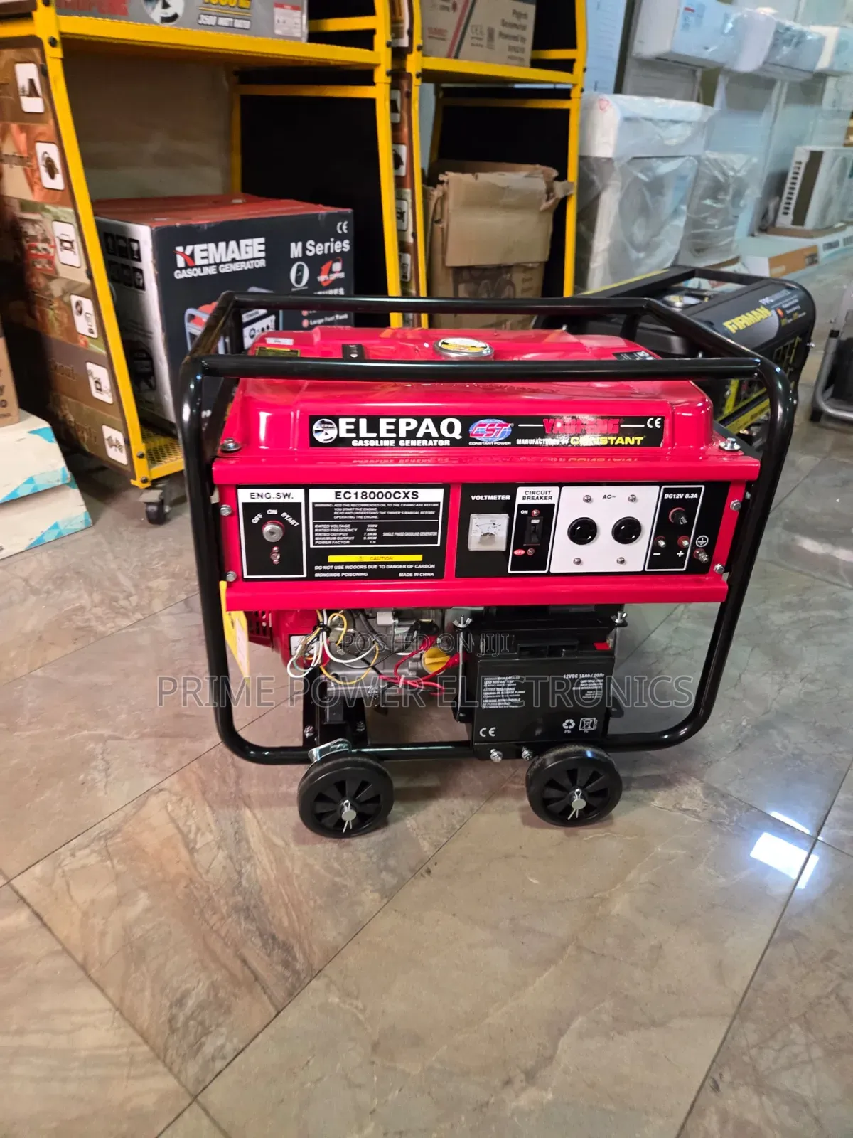 Get Reliable Power With 8kVA Elepaq Constant Generator