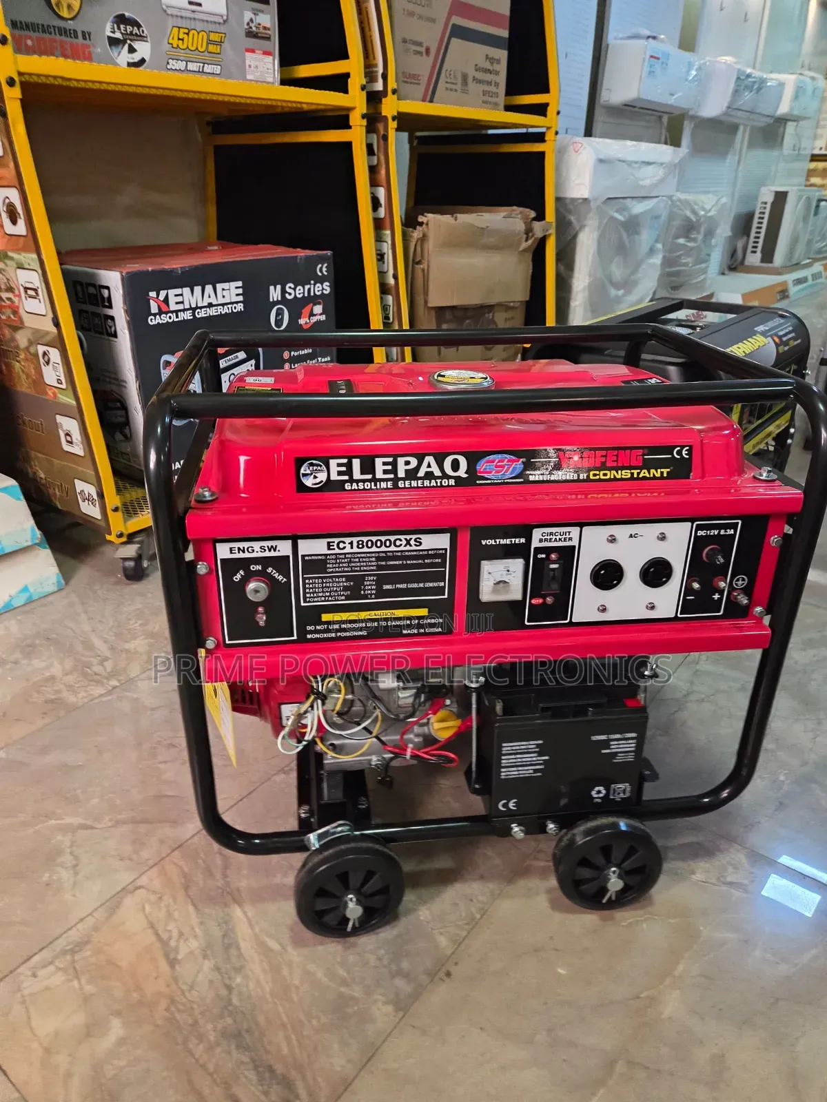 Original 8kVA Elepaq Petrol Generator – Copper Coil