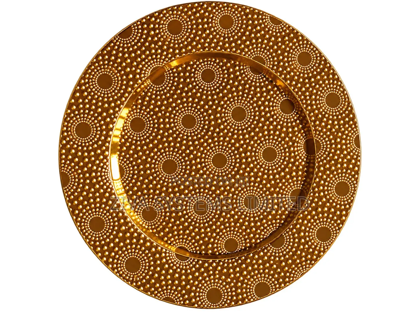 Charger Plate Rental for Weddings, Parties Events in Abuja