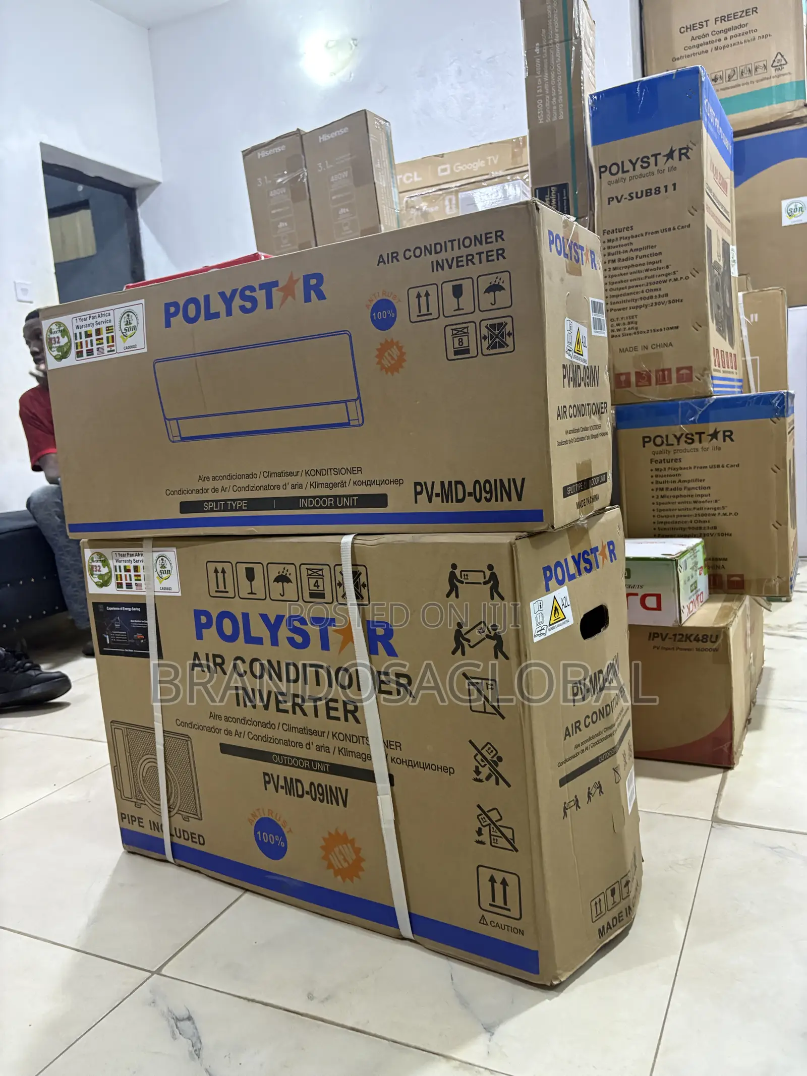 Polystar 1HP Inverter AC for Indoor Comfort