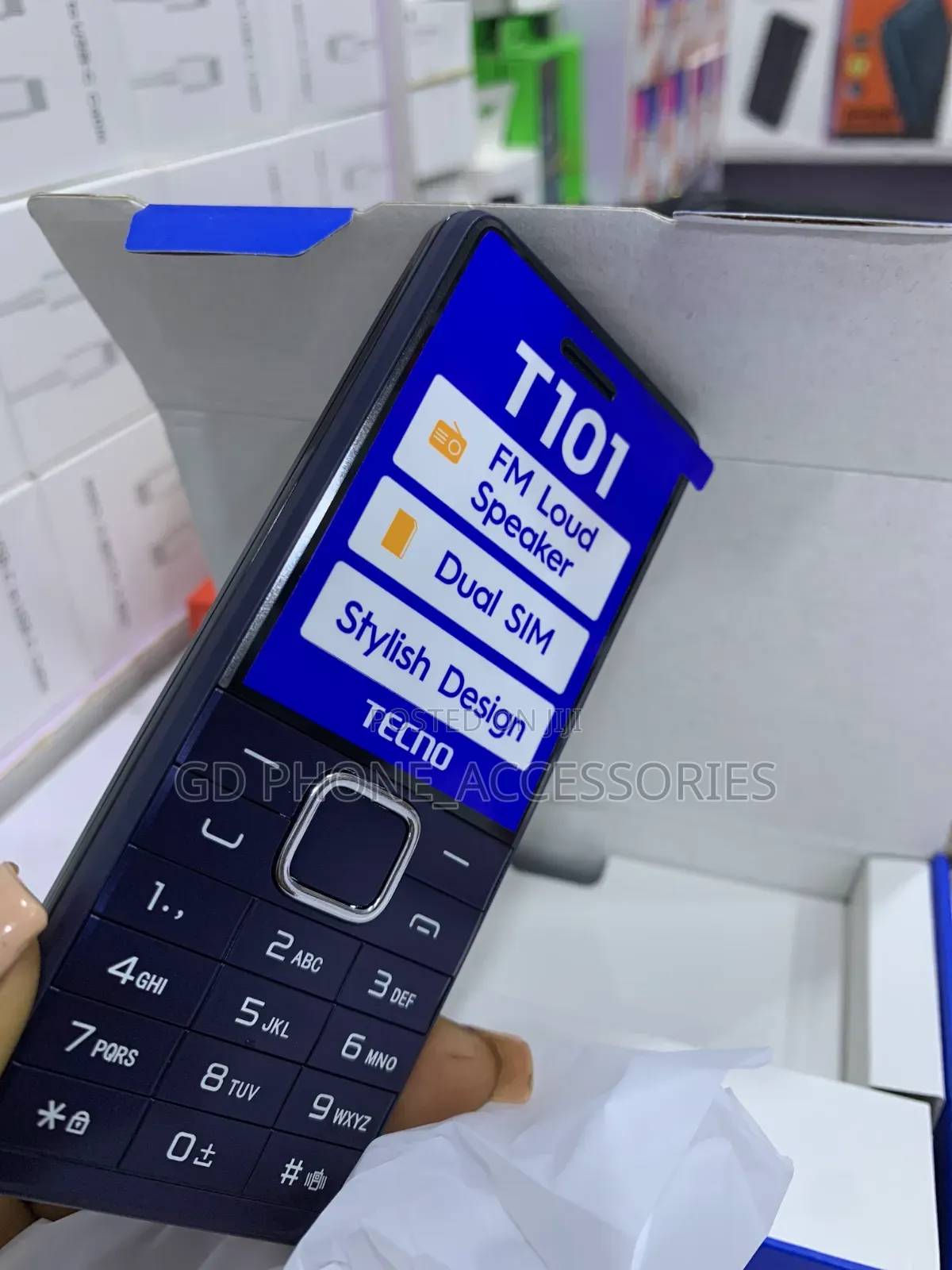 New Tecno T101 Black