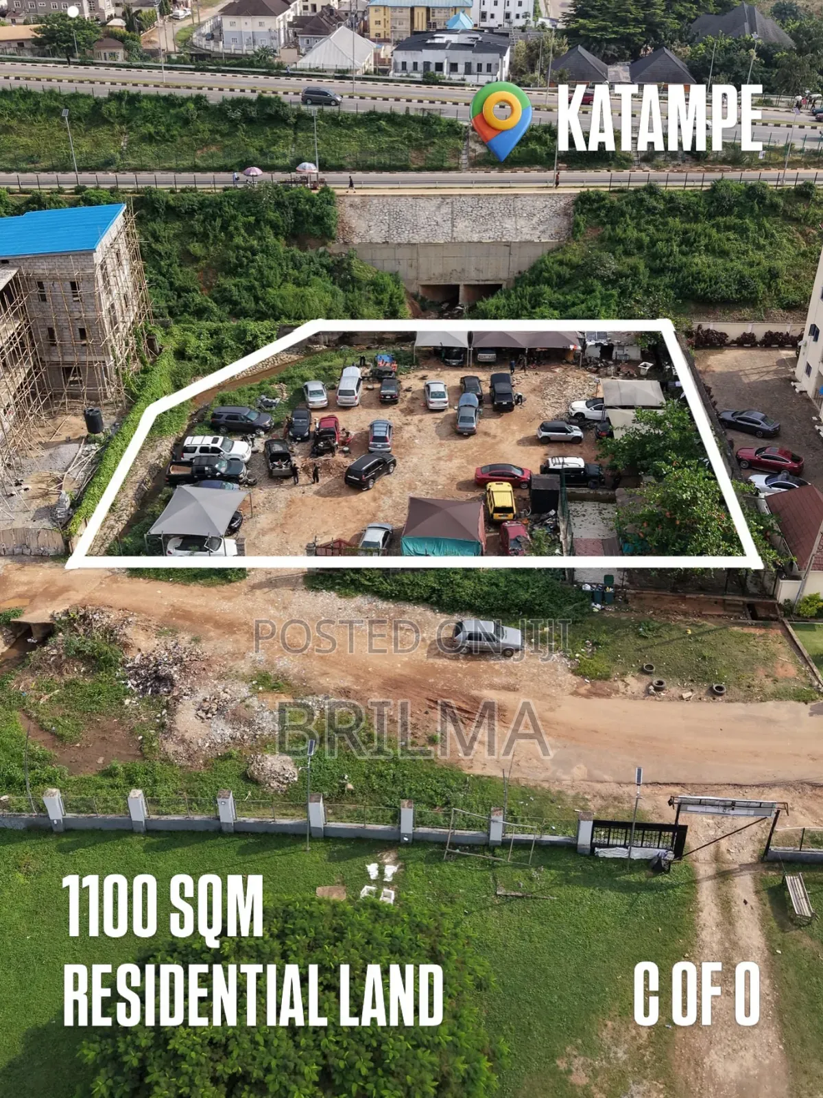 1100Sqm Residential Land in Katampe Main for Sale