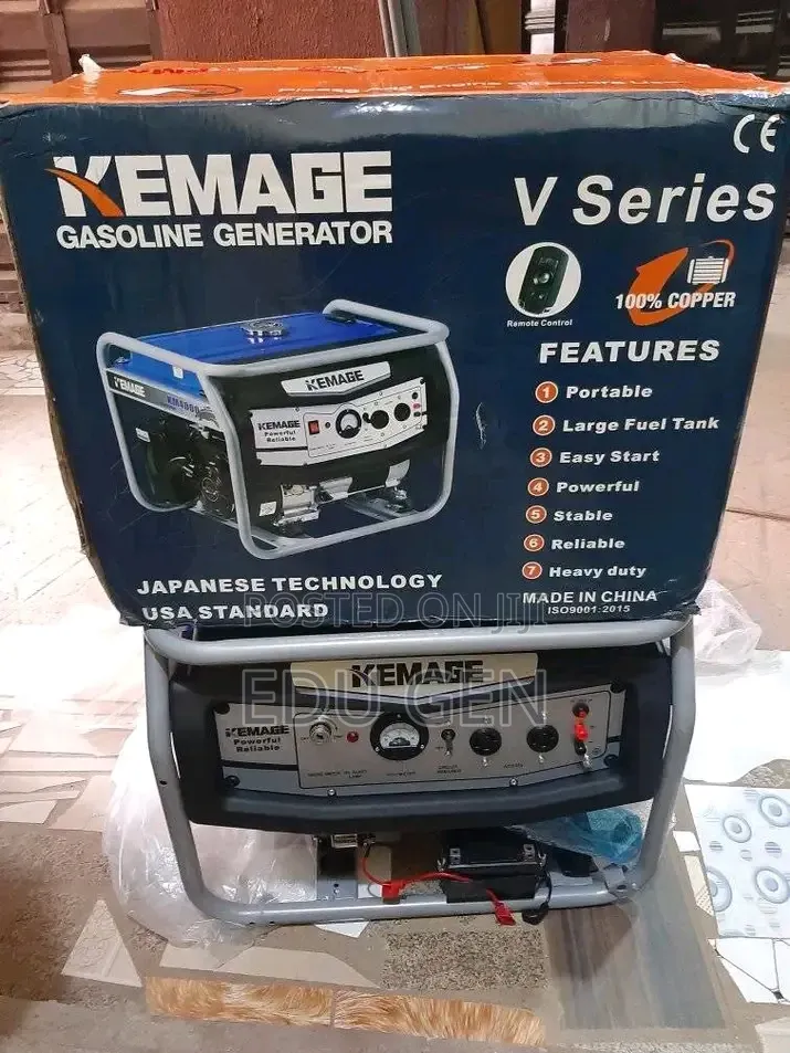Original Kemage Remote Control 5kva KM5800E2R 100%copper Coil
