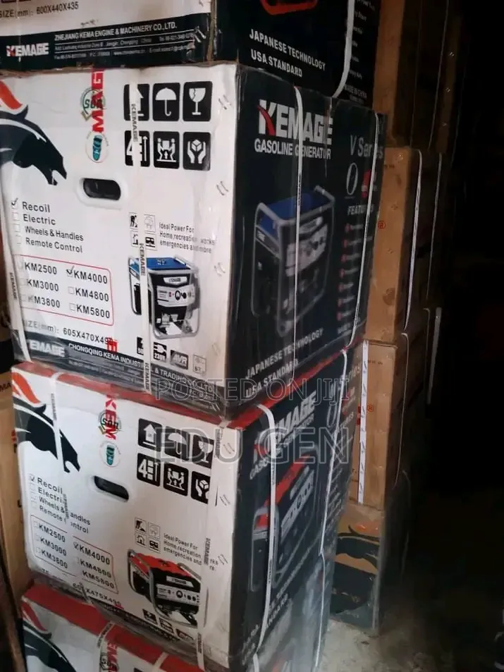 Original Kemage Remote Control 5kva KM5800E2R 100%copper Coil