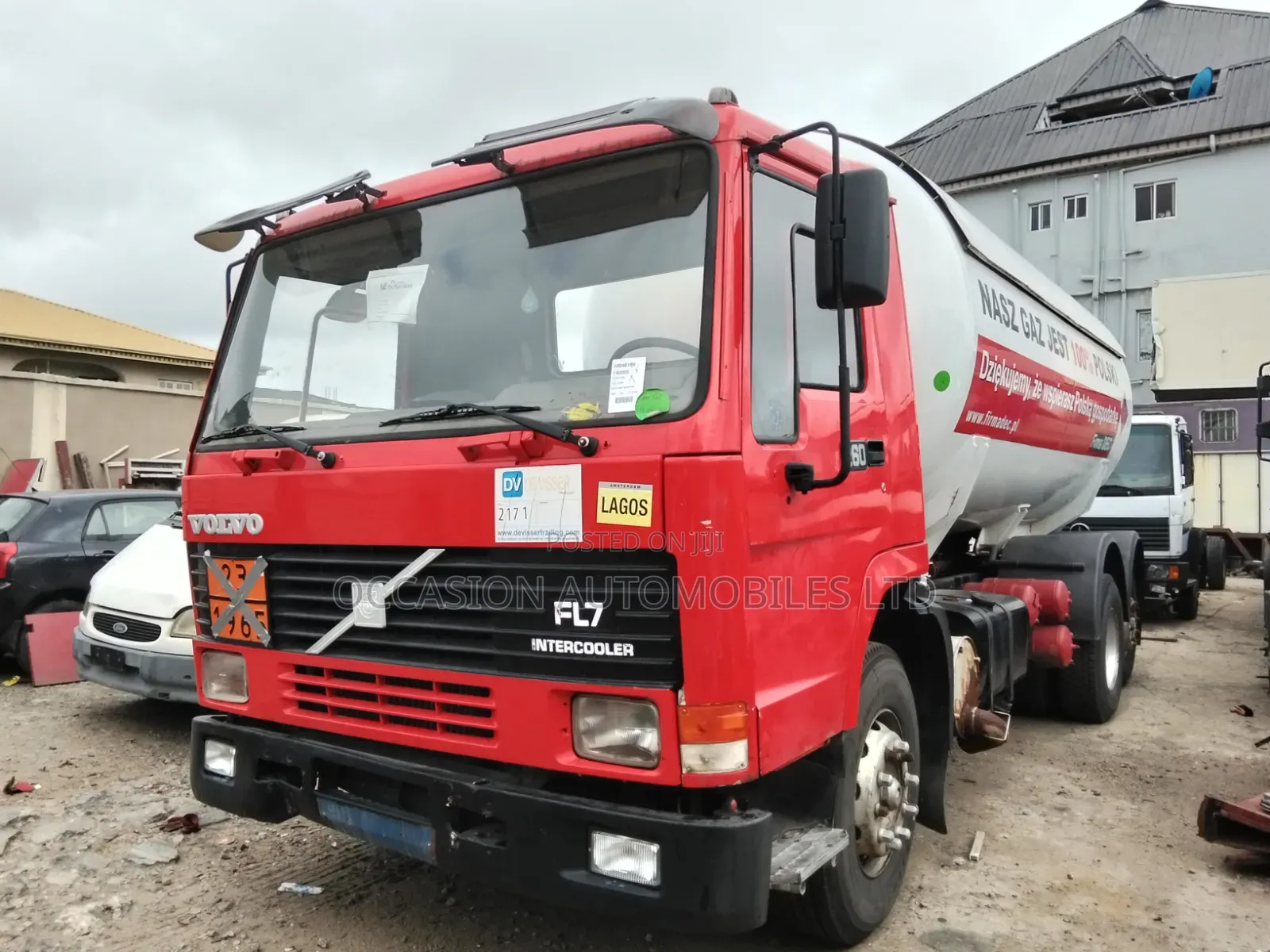 Gas Tank Truck
