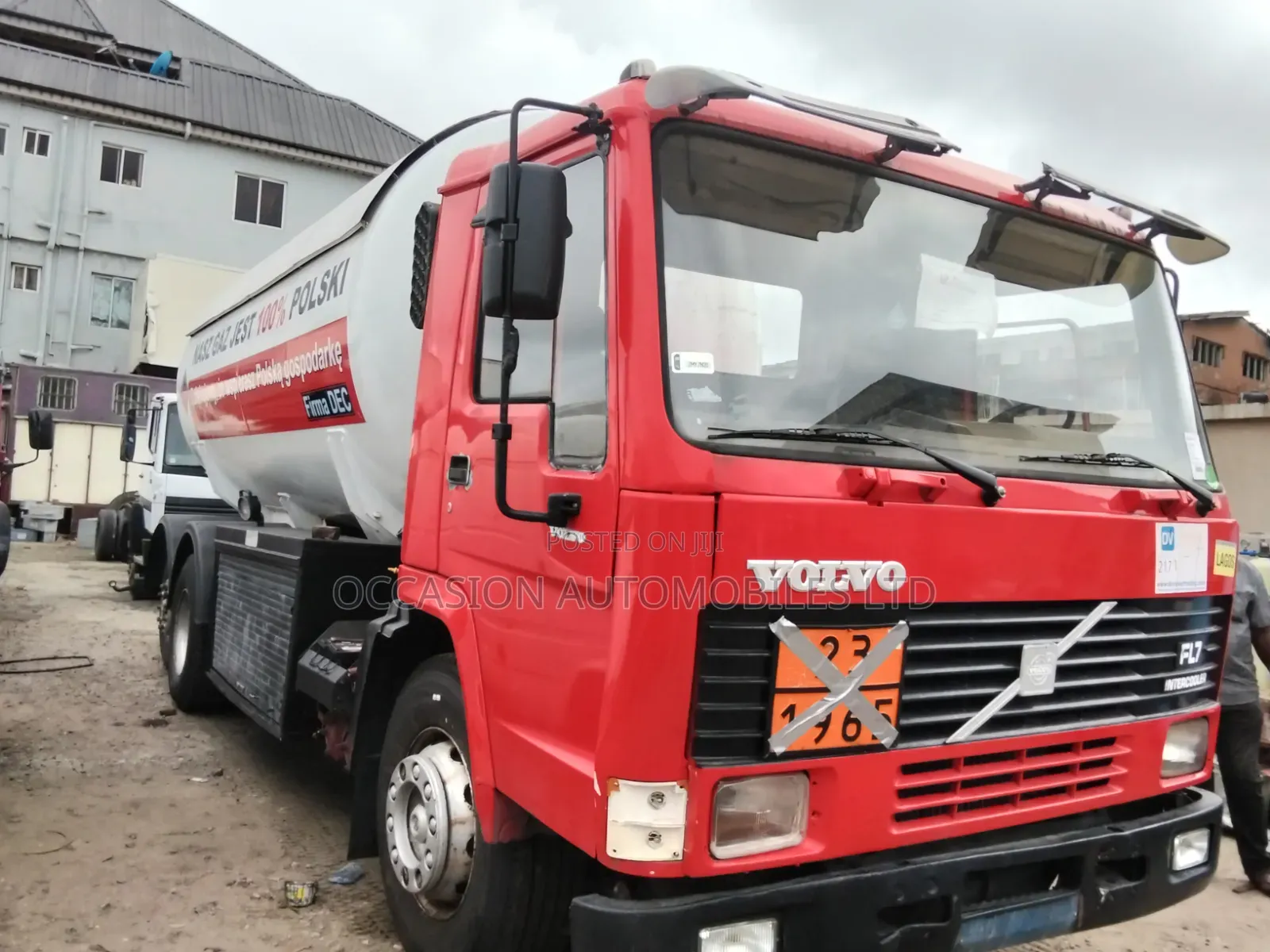 Gas Tank Truck