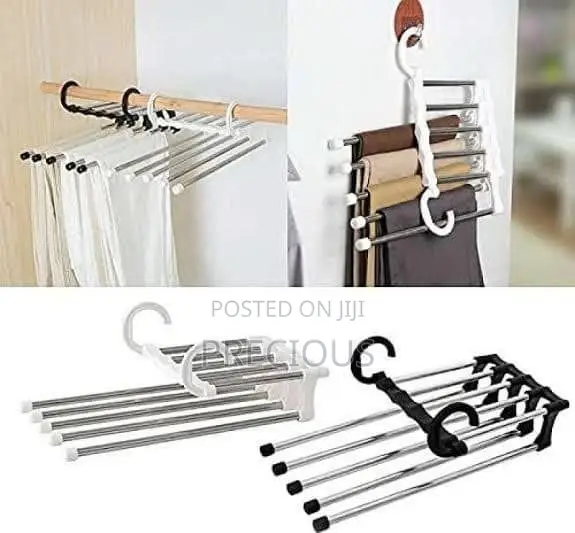 Collapsible Stainless Steel Pant Hanger