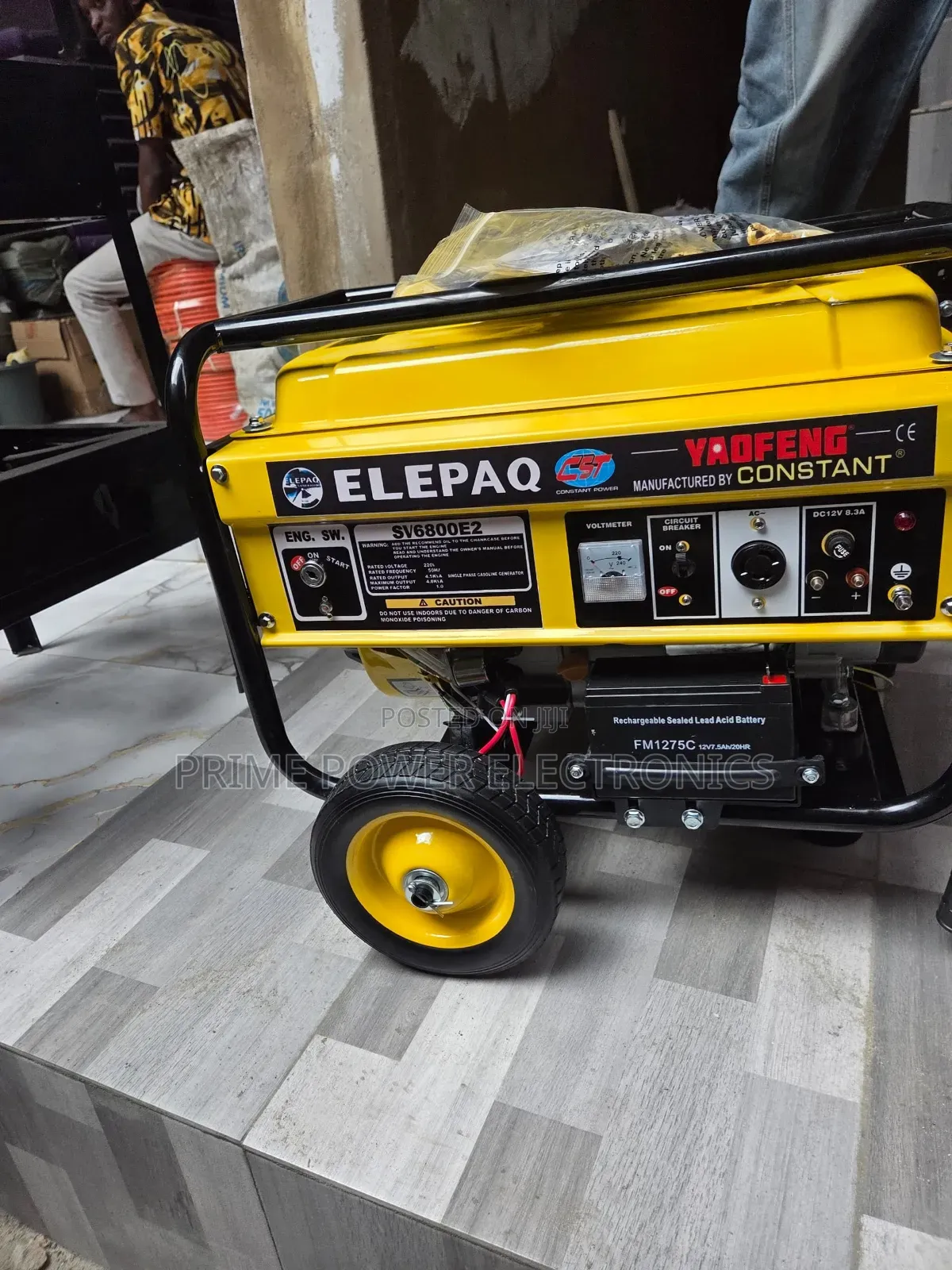 4.5kVA Elepaq Constant Petrol Generator – 100% Copper Coil Manual