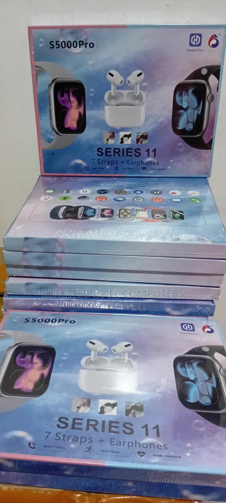 S5000 Pro Series 11, 7straps + Earphones