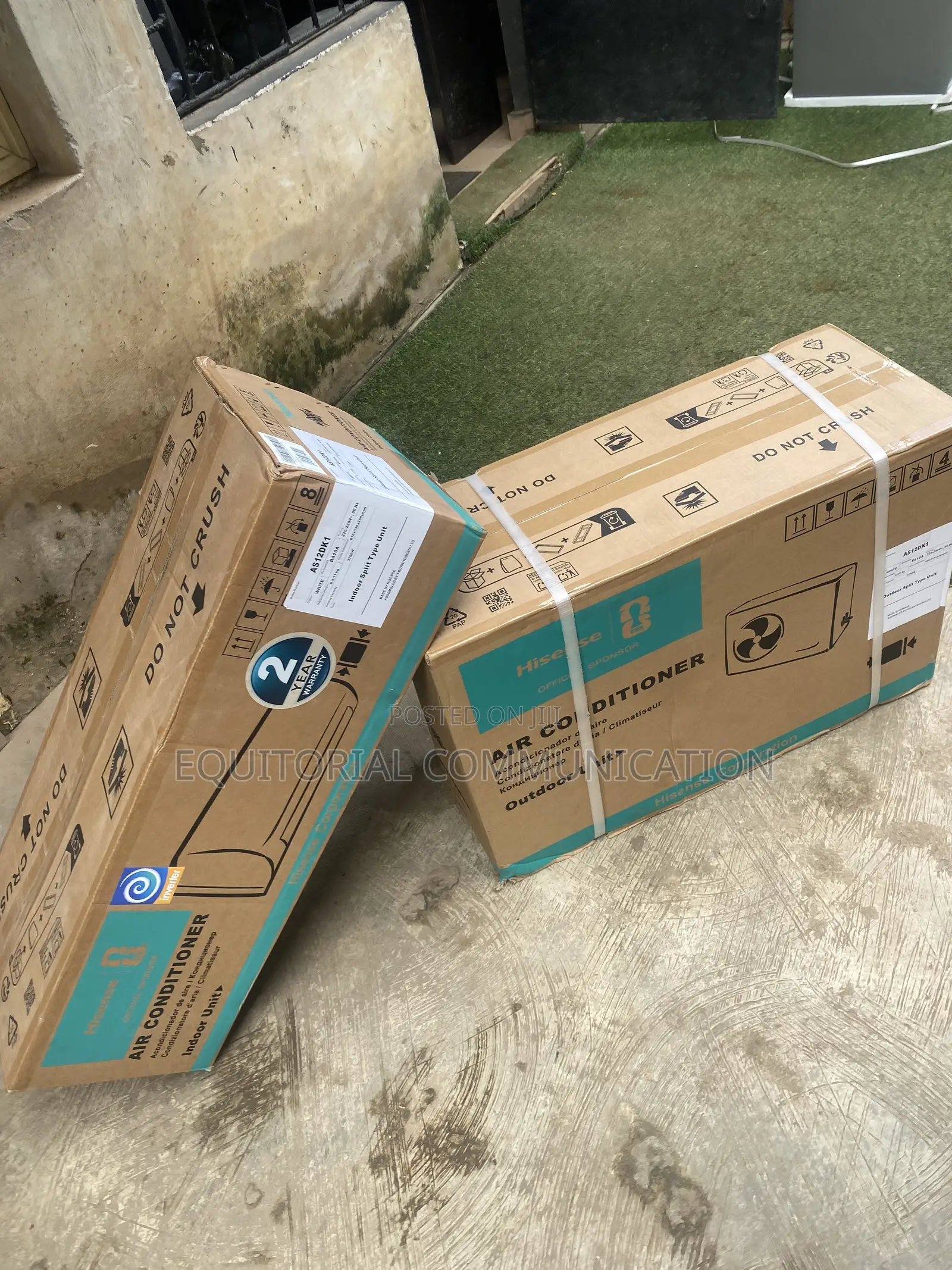 1.5HP Hisense Split Inverter AC With R410A Refrigerant