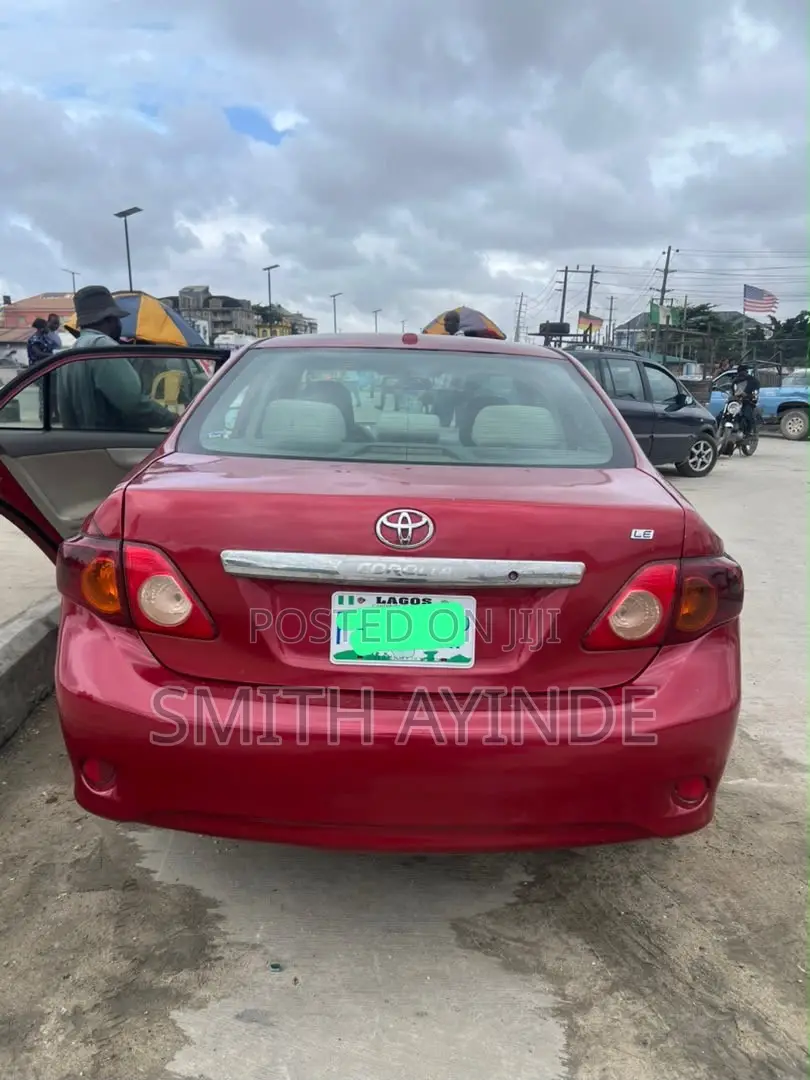 Toyota Corolla 1.8 Exclusive Automatic 2009 Red