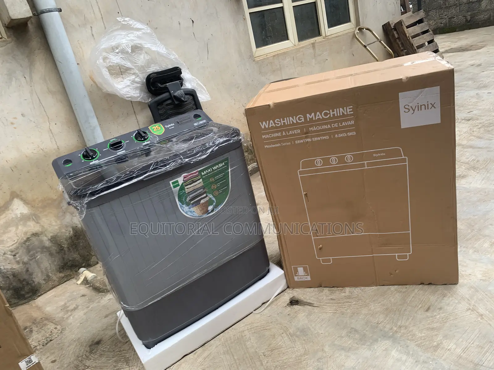 Syinix E8WTMN 8.5KG Dual Tub Clothes Washer