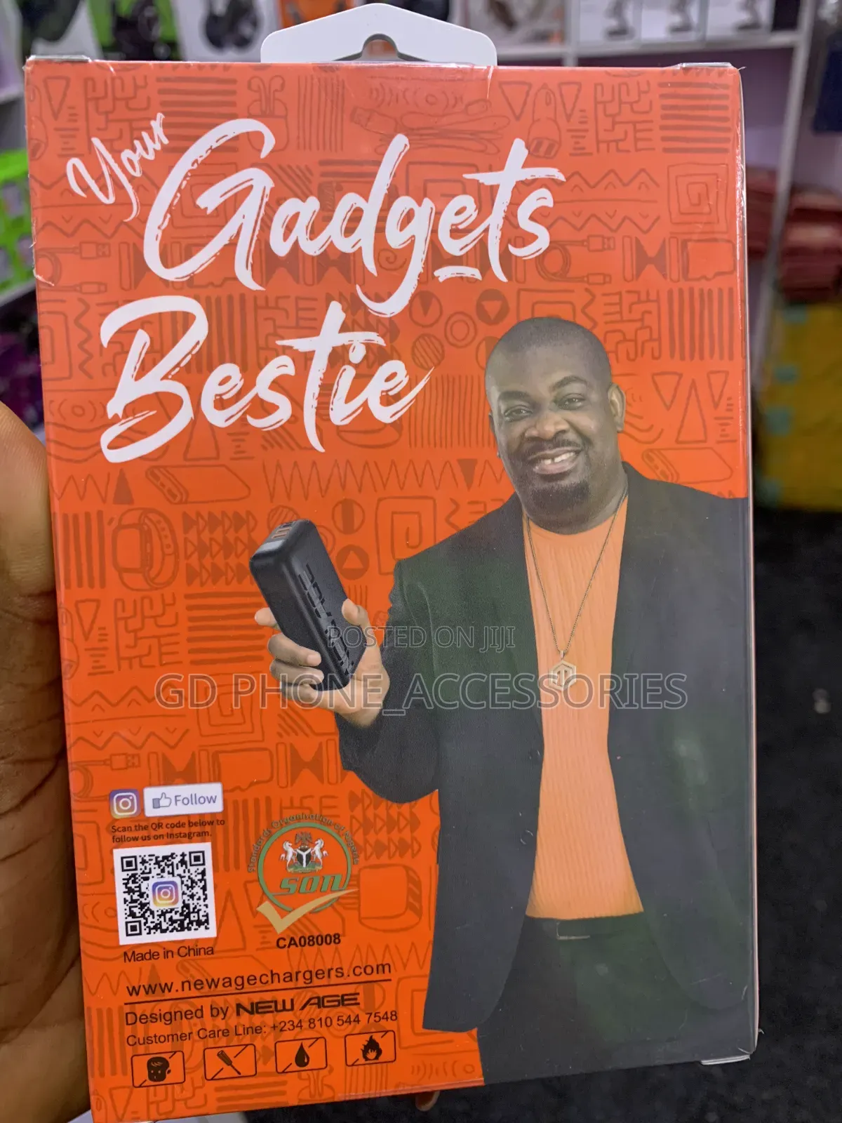 Brand New New Age 33000mAh Polymer Power Bank - PD 20W Fast Charge