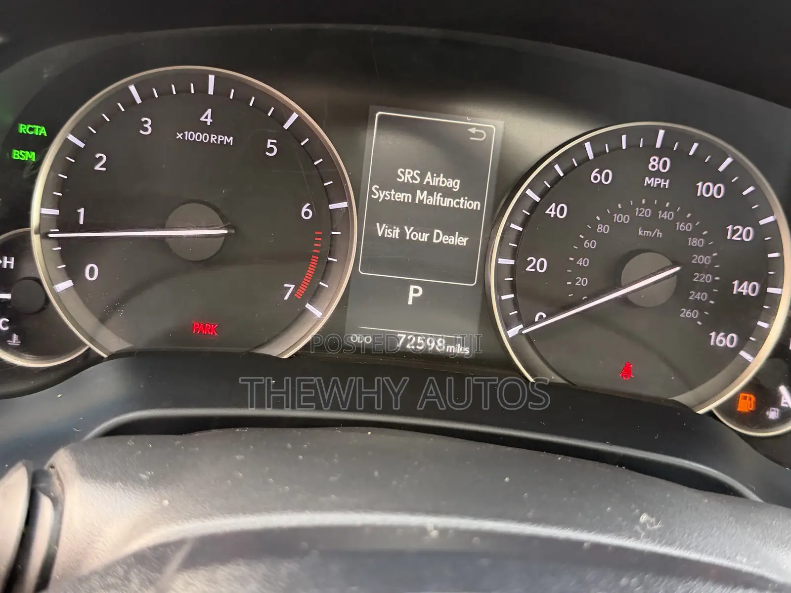 Lexus RX 350 FWD 2016 Black