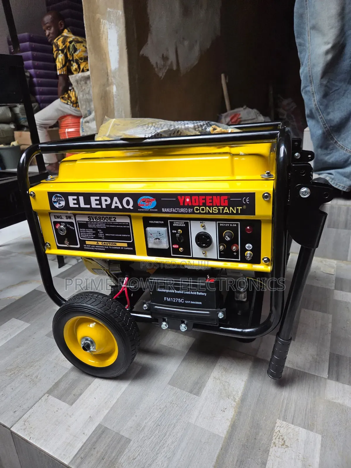 Elepaq Constant 4.5kVA Petrol Generator – Reliable Power