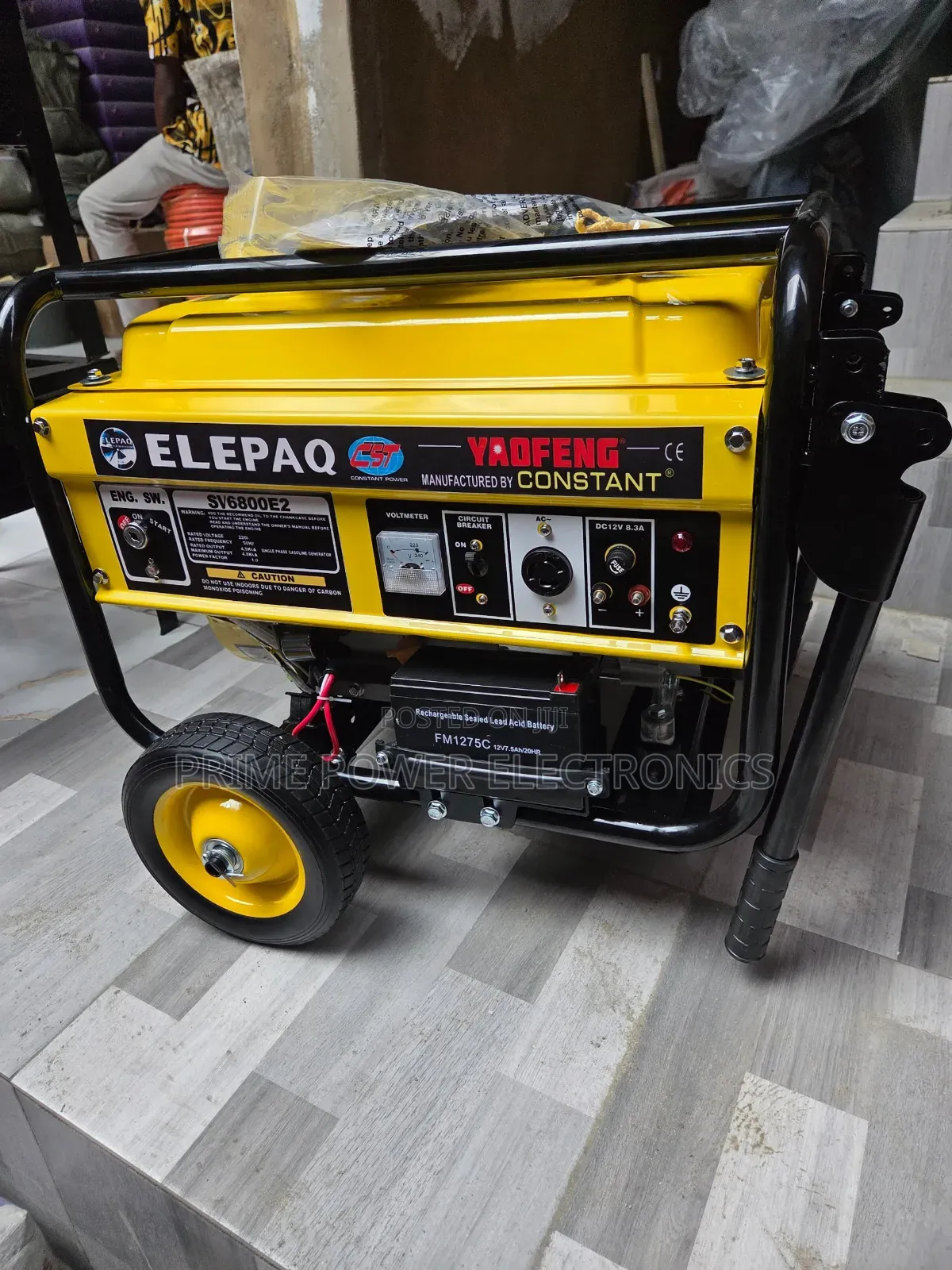 Elepaq Constant 4.5kVA Petrol Generator – Reliable Power