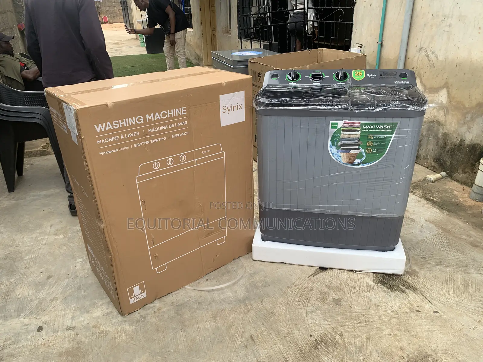 Syinix 8.5KG Twin Tub Laundry Assistant