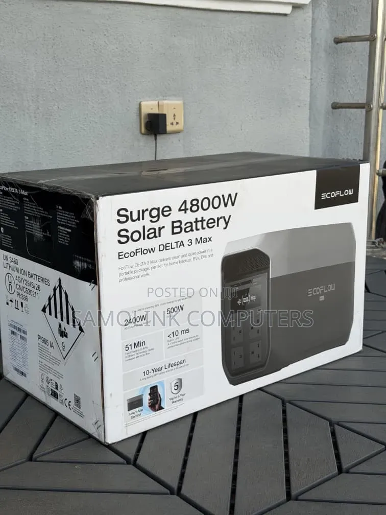 ECOFLOW Dalta 3 Max Portable Power Station 800W