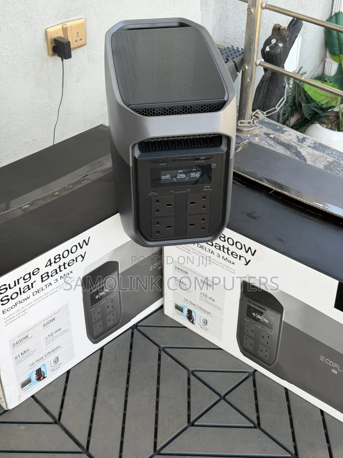 ECOFLOW Dalta 3 Max Portable Power Station 800W