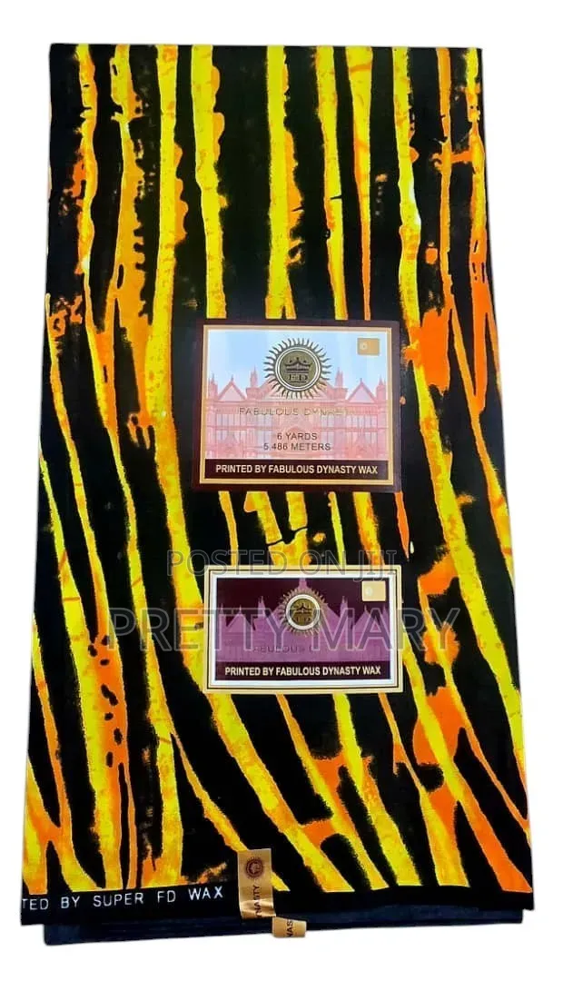 B F Better Future Ankara Fabric