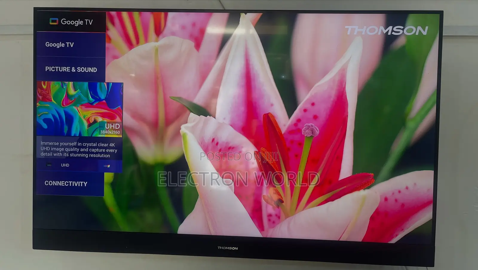 Made in France 43 Inch Thomson Goolg Uhd Smart TV