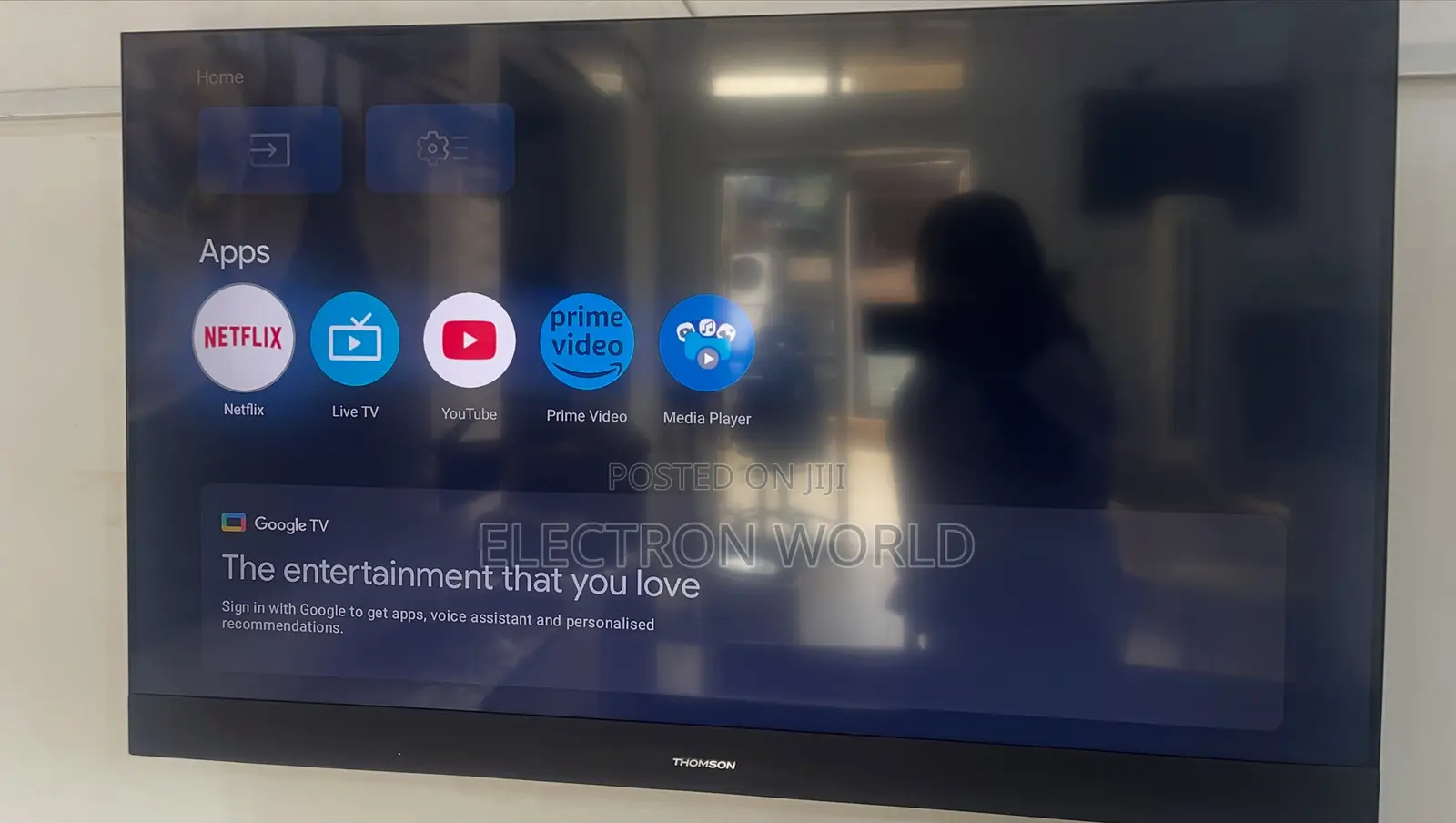 Made in France 43 Inch Thomson Goolg Uhd Smart TV