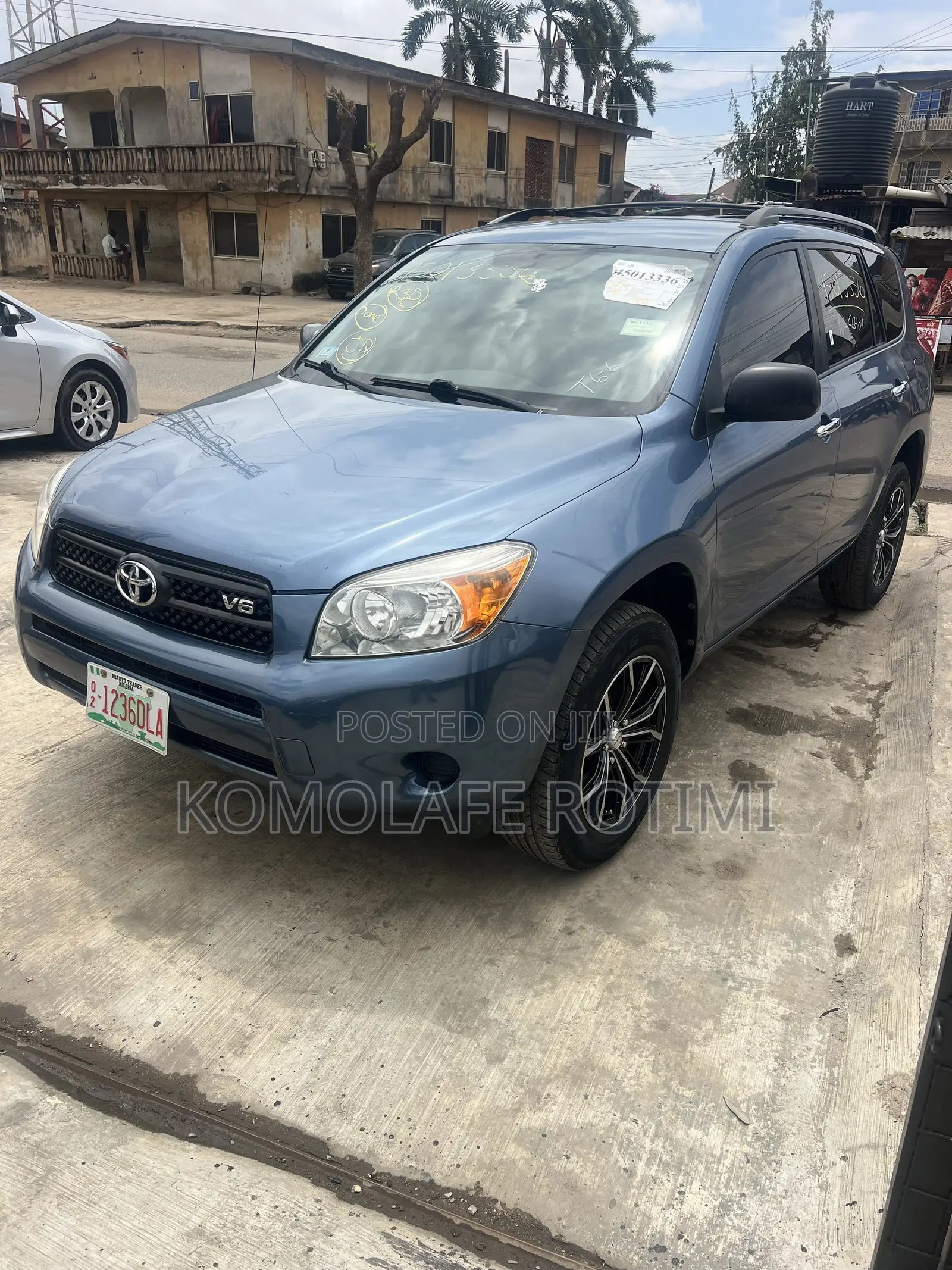 Toyota RAV4 V6 2007 Blue