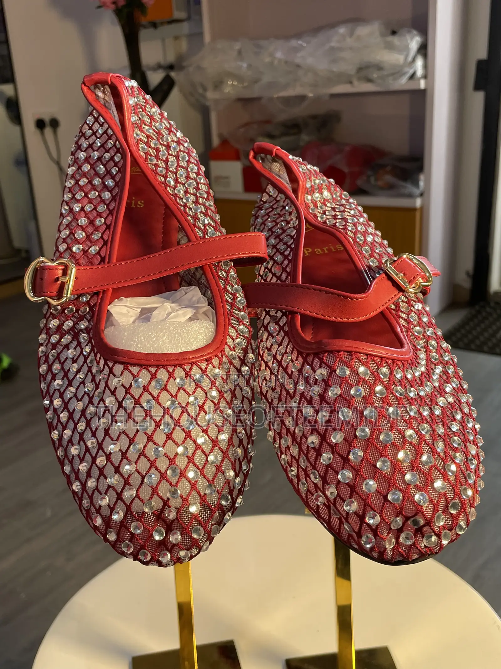 Stoned Flat Shoe