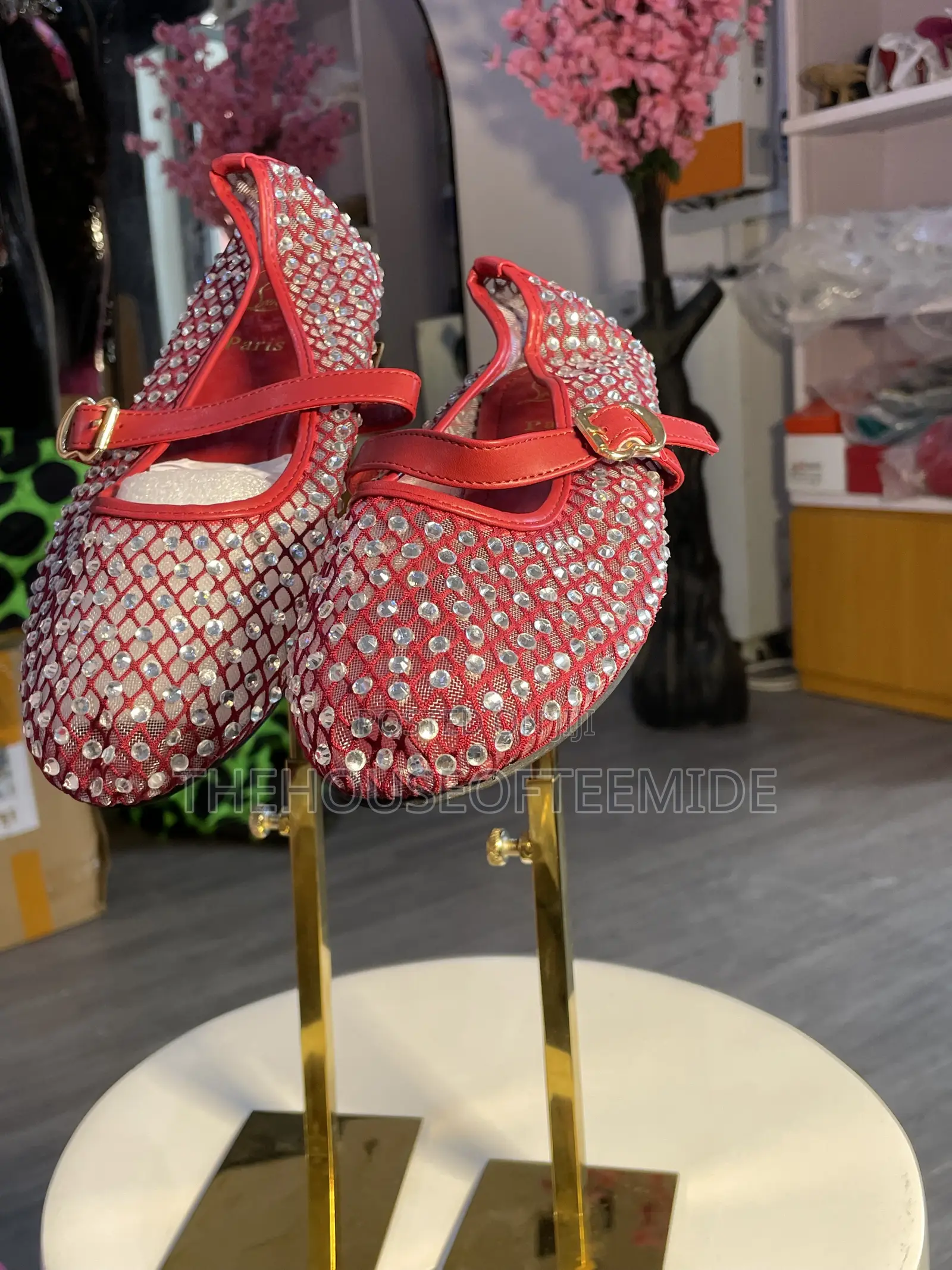 Stoned Flat Shoe