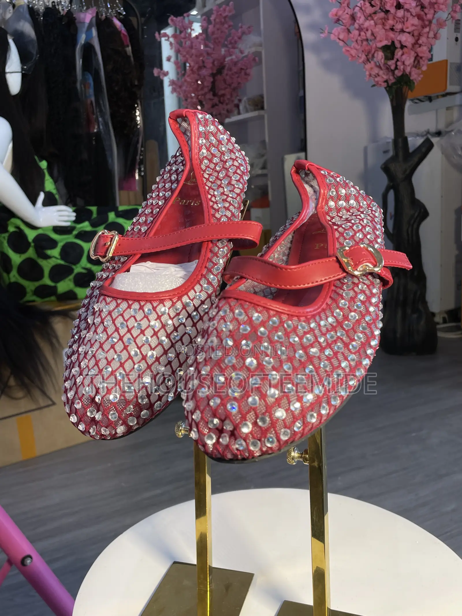 Stoned Flat Shoe