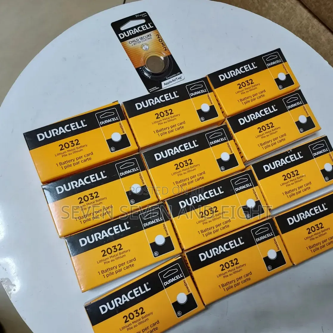 20 Units of Duracell CR2032 Lithium 3V Battery