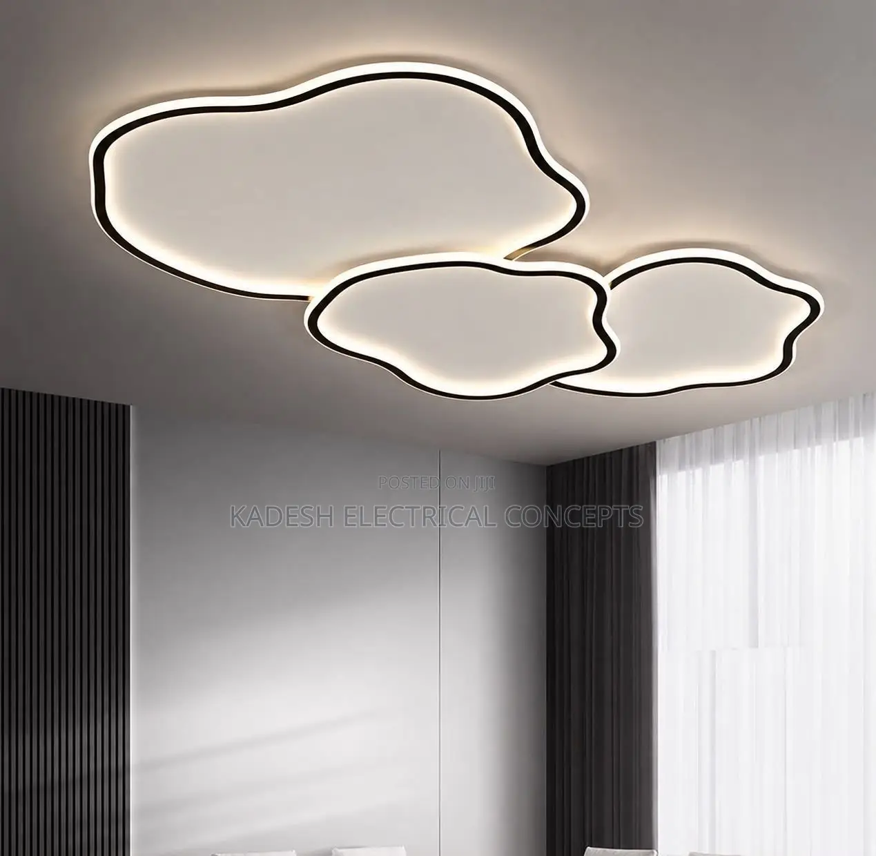 Nordic Creative Cloud Ceiling Light Minimalist Room Bedroom Living