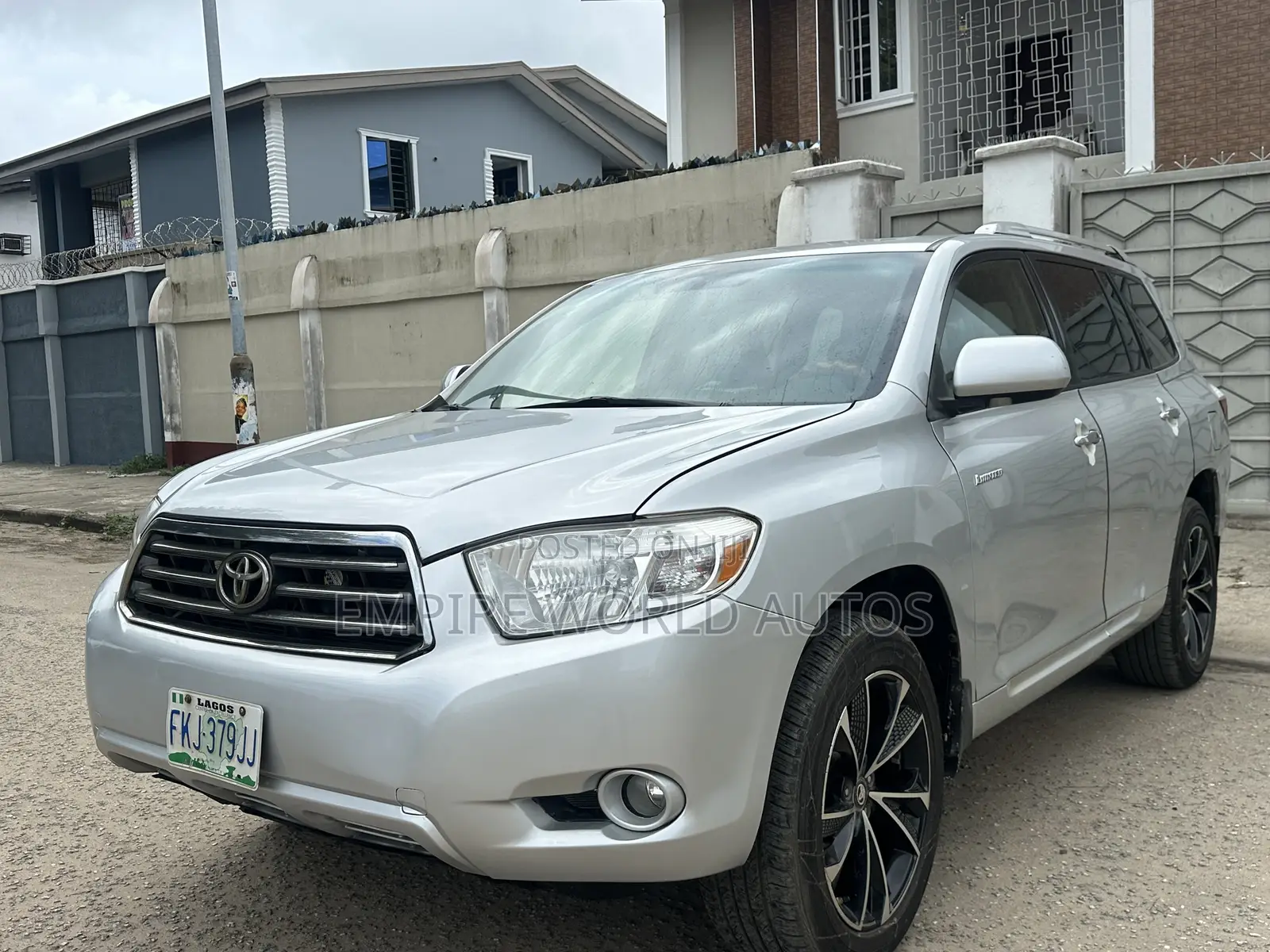 Toyota Highlander Limited 2010 Silver