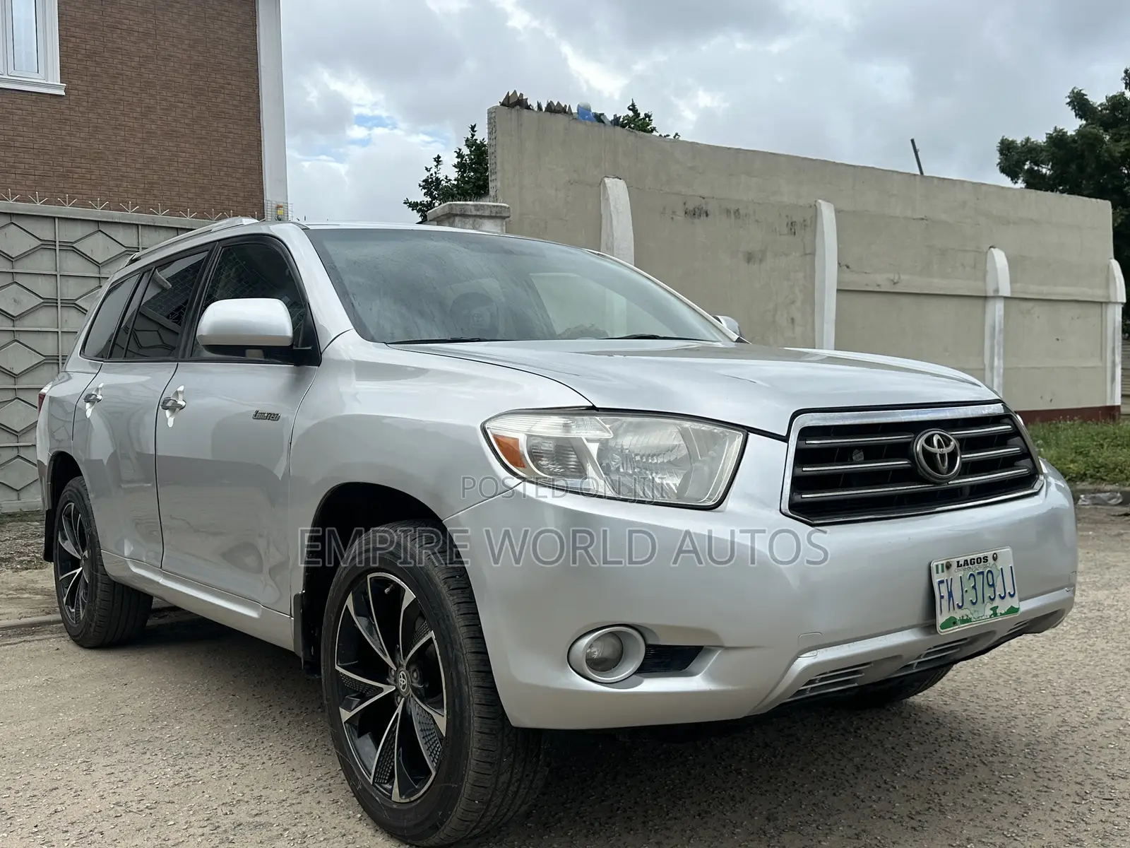 Toyota Highlander Limited 2010 Silver